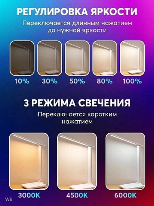 Лампа настольная светодиодная