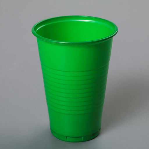 Цена за 100 шт. Стакан одноразовый пластиковый Стандарт, 200 мл, цвет зелёный - Simaland фото 2