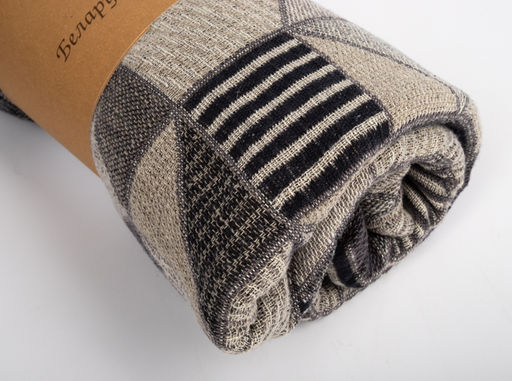 23С84-ШР/у./рул. 115*170 Плед "Геометрия" цв. 3 рис. 128