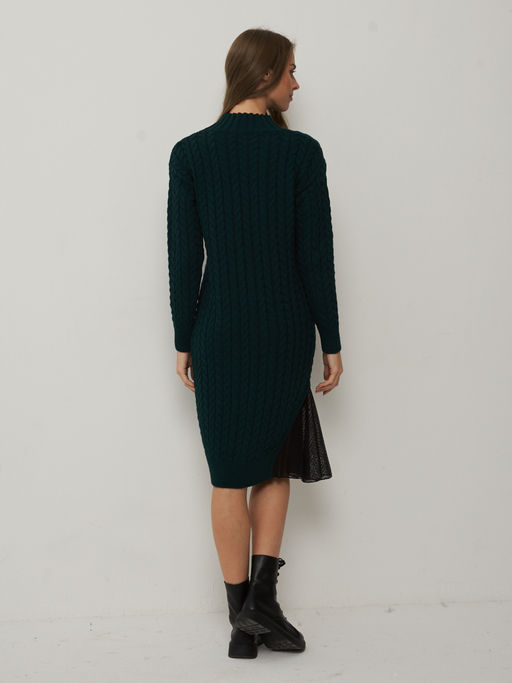 Платье женское 5212-2478. 997/С12 морская бездна/чёрный