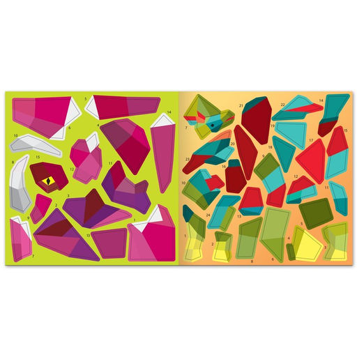 Творческая книжка Рисуй наклейками. Динозавр, 12 стр. - Буква-ленд фото 5