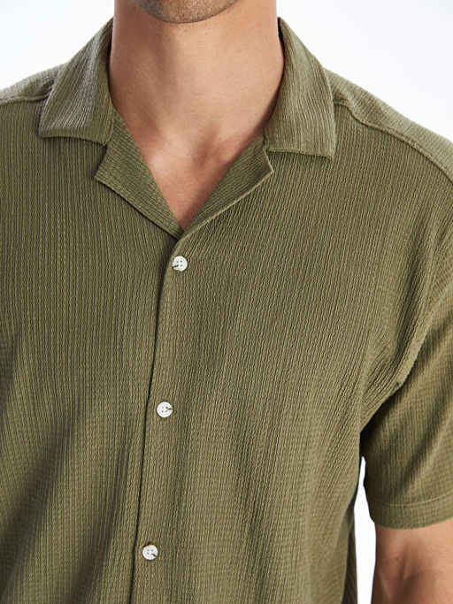 Regular Fit K?sa Kollu Erkek G?mlek