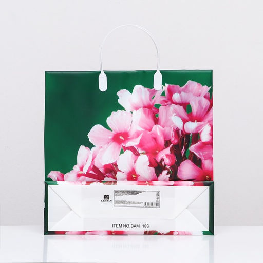 Цена за 10 шт. Пакет «Весенняя сирень», мягкий пластик, 30×30 см, 120 мкм