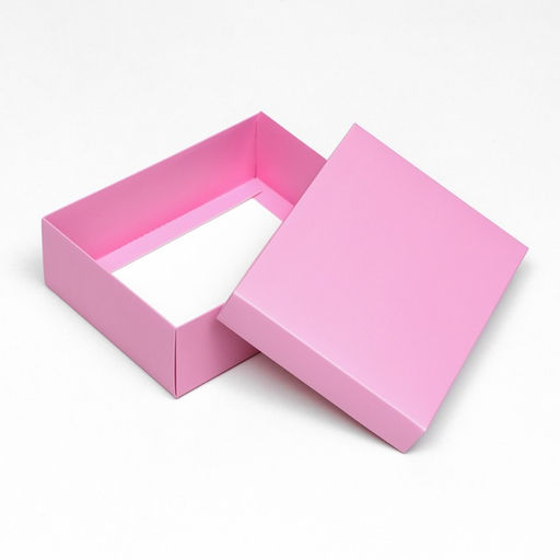 Цена за 5 шт. Коробка подарочная складная, упаковка, крышка - дно, розовая, 16.5×12.5×5.2 см