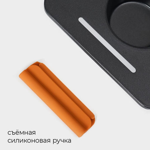 Форма для выпечки Magistro French Bakery. Круг, 39?26.3?3.4 см, 12 ячеек, антипригарное покрытие  фото 7