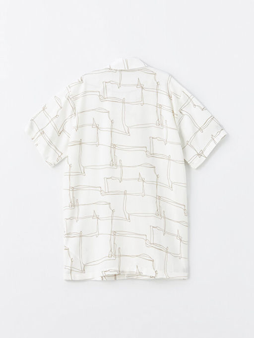 Desenli K?sa Kollu Erkek ?ocuk G?mlek - Waikiki фото 3