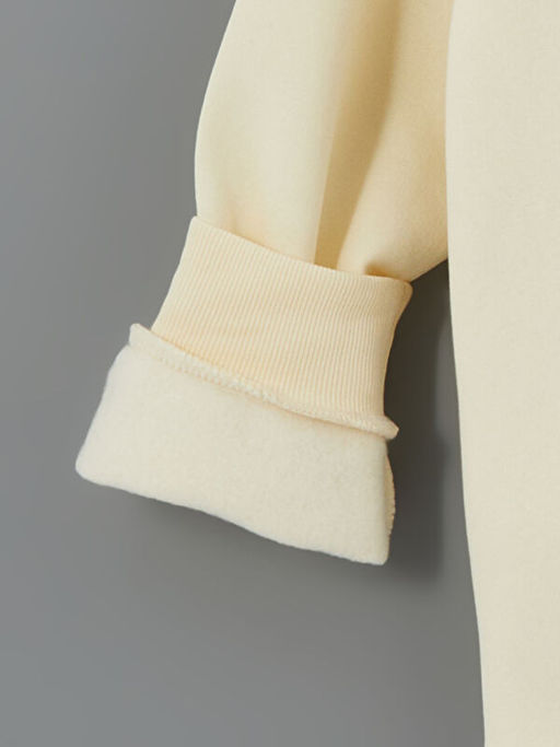 Bisiklet Yaka Bask?l? K?z ?ocuk Sweatshirt - Waikiki фото 2