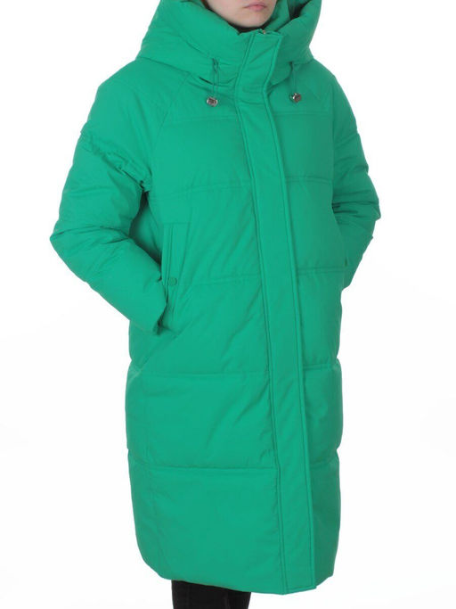 H24-620 GREEN Куртка зимняя женская (200 гр. холлофайбер)