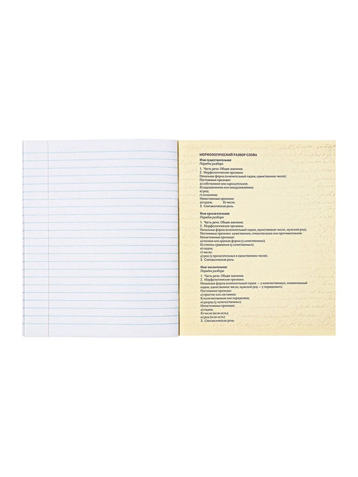 Набор предметных тетрадей Calligrata «Мрамор светлый», 10 предметов, 48 листов, со справочным материалом, обложка из мелованного картона, УФ-лак, б�...