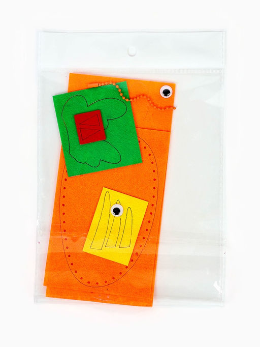 Игрушки из фетра «Зверята», 6 шт., набор для творчества