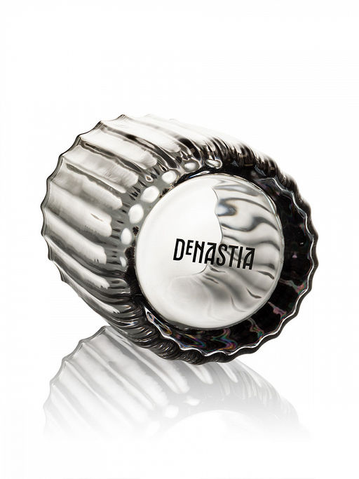 Стакан для зубных щёток 230мл серый стекло - Denastia фото 3