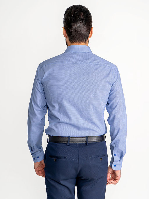 Сорочка мужская длинный рукав GREG 213/131/5577/Z/1p  фото 7