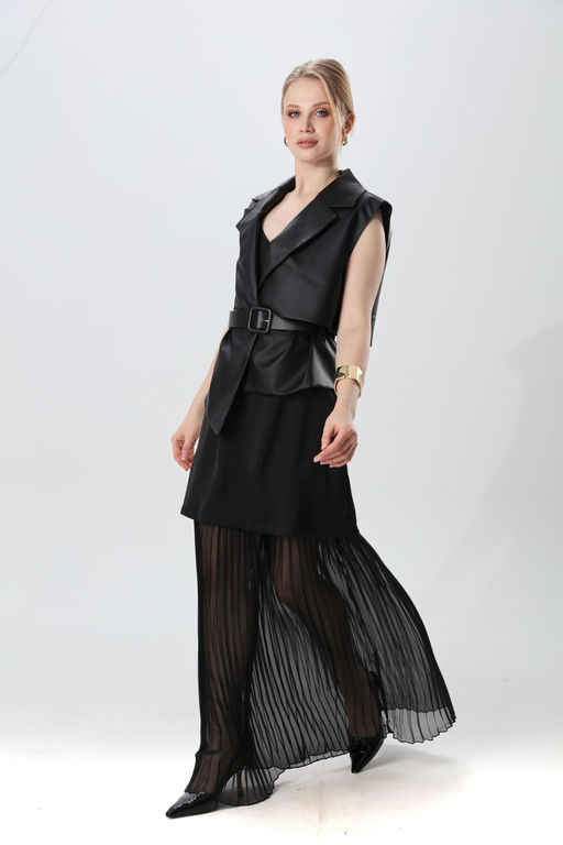 Жилет NIKVA н1019-1 черный  фото 2