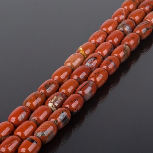 Бусины для украшений из Яшмы кирпичной