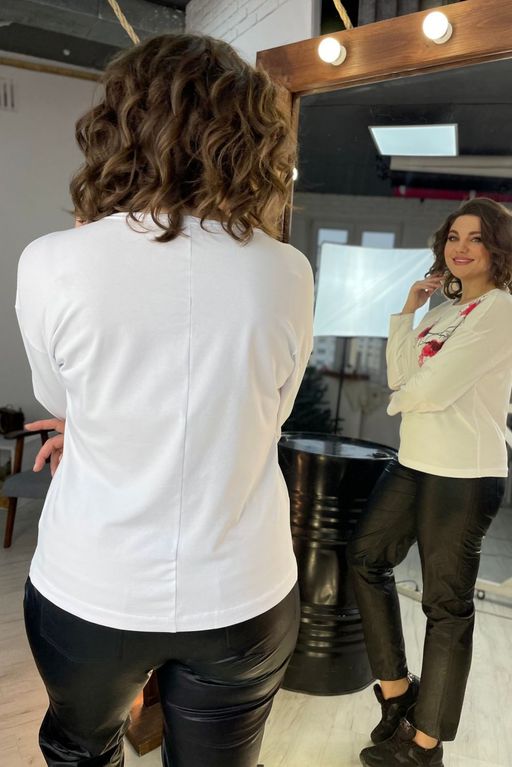 Свитшот Rumoda 2068 белый  фото 6