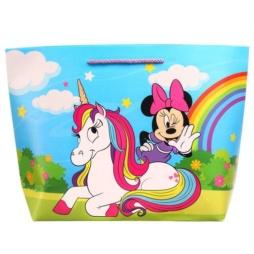 Пакет подарочный, сумка, 46 х 31 х 13 см, Миини и единорог - Disney фото 8