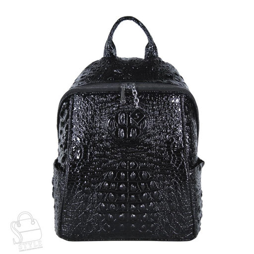 Рюкзак женский 69122-6 black Velina Fabbiano-Safenta в Новосибирске