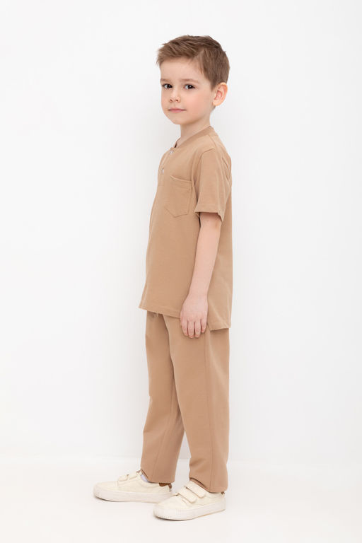 Crockid _ КР 400750/бежевый к514 брюки для мал  фото 4