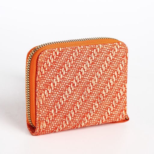 Кошелёк на молнии Сердце, жёлтый