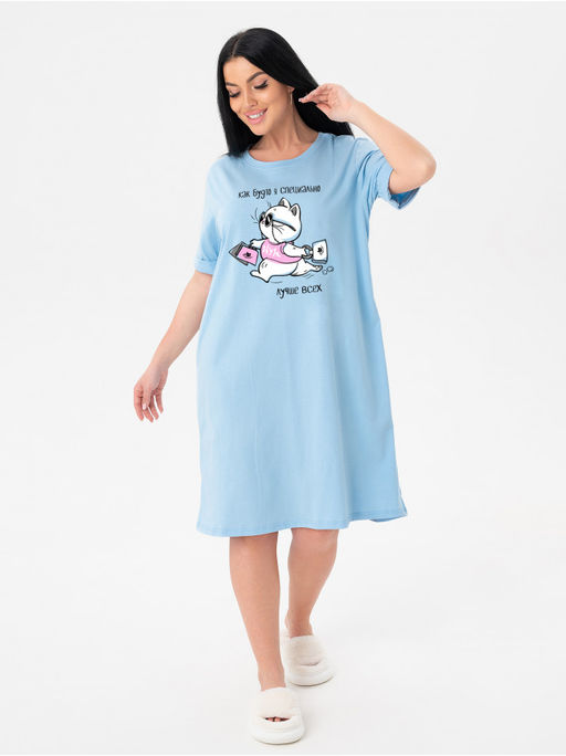 Туника Стиль голубой - София фото 2