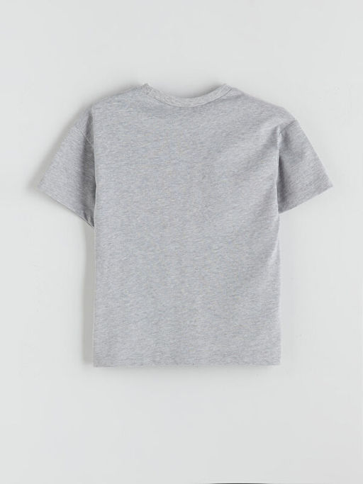 Bask?l? Erkek ?ocuk Pijama ?st