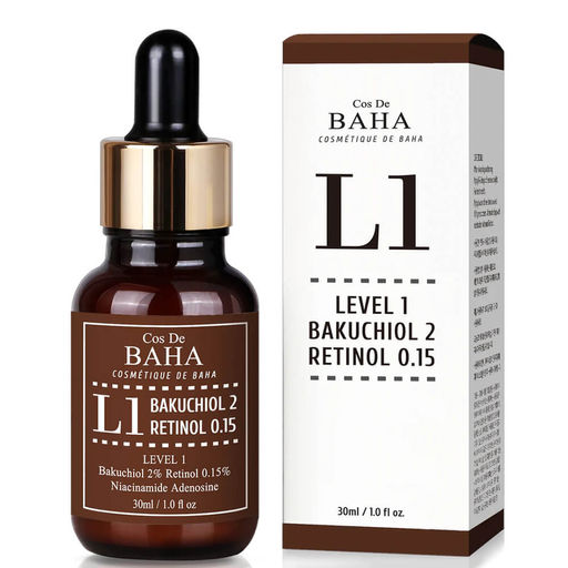 Сыворотка Cos De Baha L1 Bakuchiol & Retinol 30 мл  фото 2