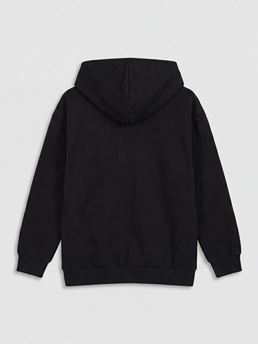 Kap??onlu Be?ikta? Bask?l? Erkek ?ocuk Sweatshirt - Waikiki фото 2