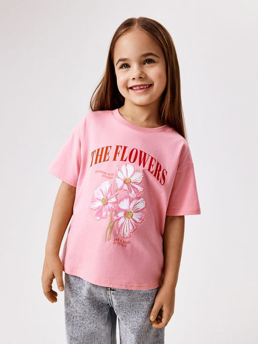 ACOOLA / Футболка детская для девочек Aristeya розовый