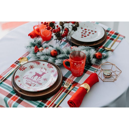 Тарелка Счастливого года, 20 см - Дорого внимание фото 4