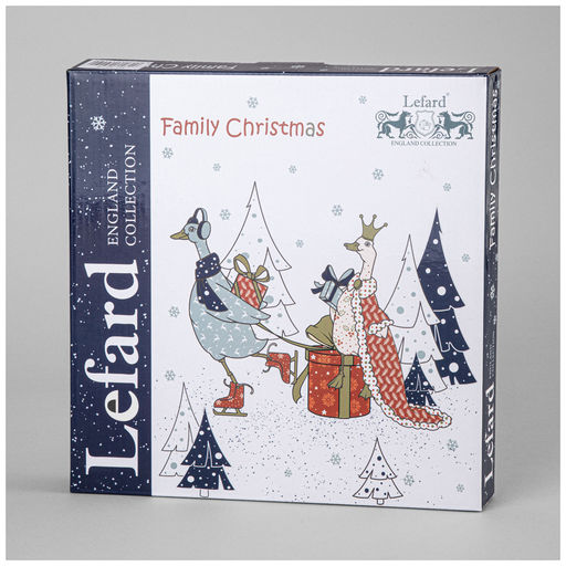 ТАРЕЛКА ОБЕДЕННАЯ LEFARD FAMILY CHRISTMAS 25 СМ  фото 2