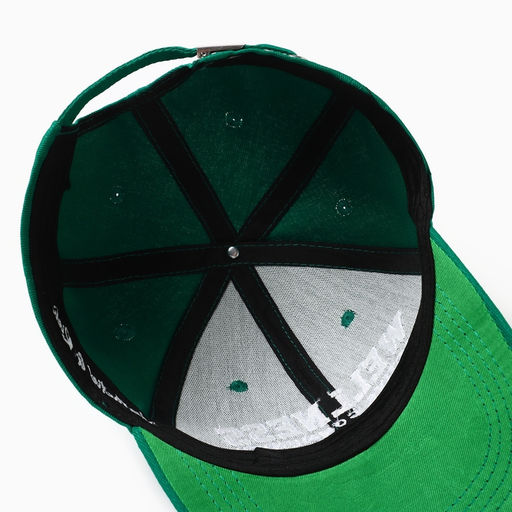 Кепка женская с вышивкой MIST Lucky, зелёная, размер 56-58