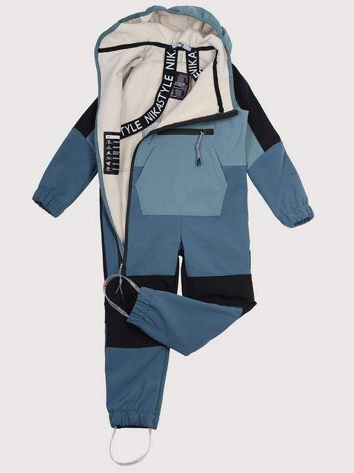 Комбинезон 8л17525 кэмел/черный - Nikastyle фото 19