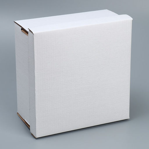 Цена за 5 шт. Складная коробка Белая, 30 х 28.5 х 15.3 см - Дарите счастье фото 3