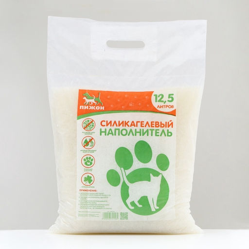 Наполнитель силикагелевый Пижон, 12,5 л  фото 8