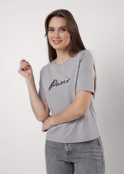 256706/161кдт_п Футболка женская - Clever wear фото 2