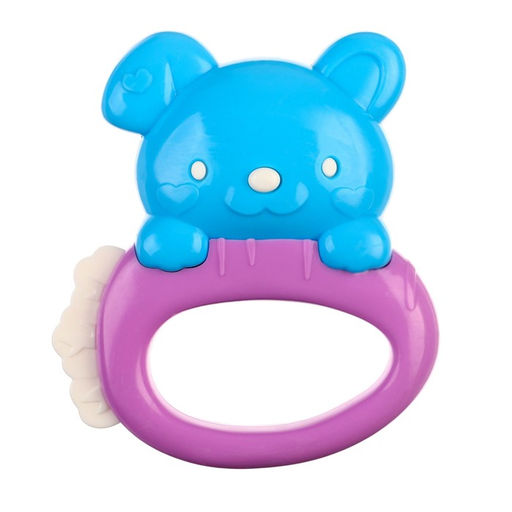 Погремушка Собачка с эластичными элементами, цвет МИКС, Крошка Я фото 3