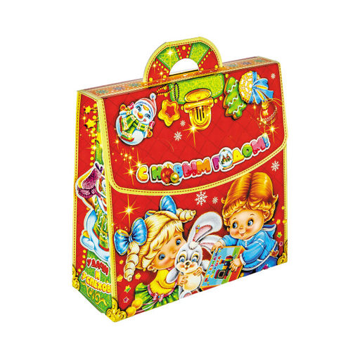 Детский сладкий новогодний подарок Портфель