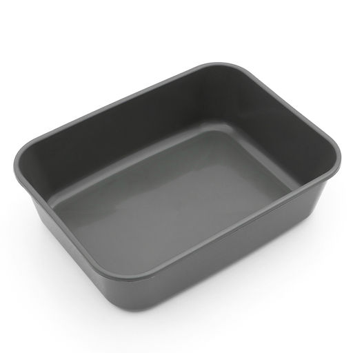 Туалет «Сима Люкс» с сеткой и бортом 30×39×19 см, серый