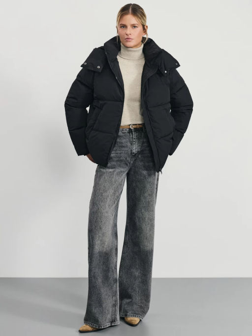 Куртка стеганая со съемным капюшоном / Zarina  фото 8