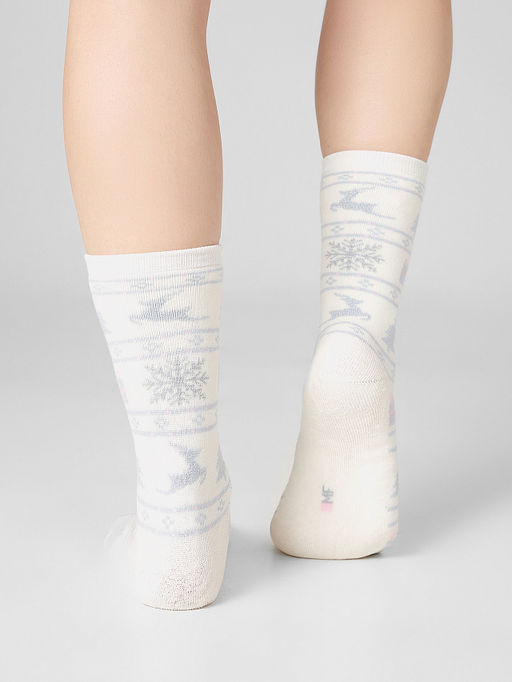 Цена за 5 пар! Теплые НОСКИ ЖЕНСКИЕ - Mark formelle фото 4