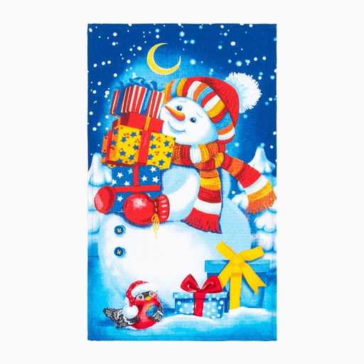 Набор кухонных полотенец Доляна Пряничный домик 35х60см-2шт, 100% хлопок  фото 4