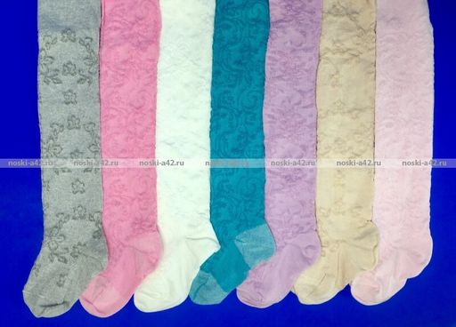 Цена за 10 шт. Колготки детские АЖУРНЫЕ г. Москва 98-104 (3-4 года) - For you фото 3