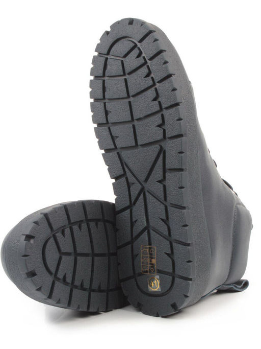 05-AW1010-2M DK. BLUE Ботинки зимние мужские (натуральная кожа, натуральный мех)