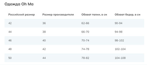 Oh ma! / Джинсы для беременных