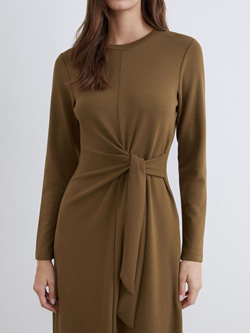 Bisiklet Yaka Belden Oturtmal? Elbise