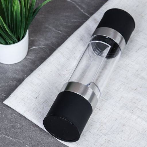 Мельница для перца 22 см / РН-456 /уп 50/ черная механическая 2 в 1 - Галеонтрейд фото 3