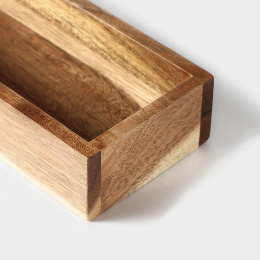 Лоток для подачи столовых приборов Magistro Tropical 25×8×4 см, акация