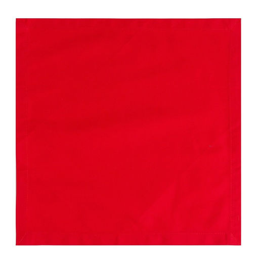 Салфетки сервировочные на стол «Этель» Red pleasure, 40×40 см, набор 2 шт., с декоративными кольцами, красные