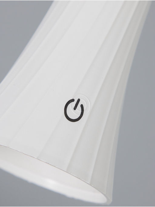 Светильник настольный «Рим» АКБ 1200Ма USB Type-C 5 Вт LED 3000-6000К сенсор, плафон на магните 7×14х