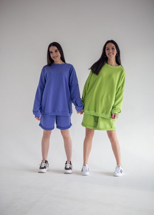 ткань джульетта, Костюм Костюм, лайм - Knitka wear фото 4